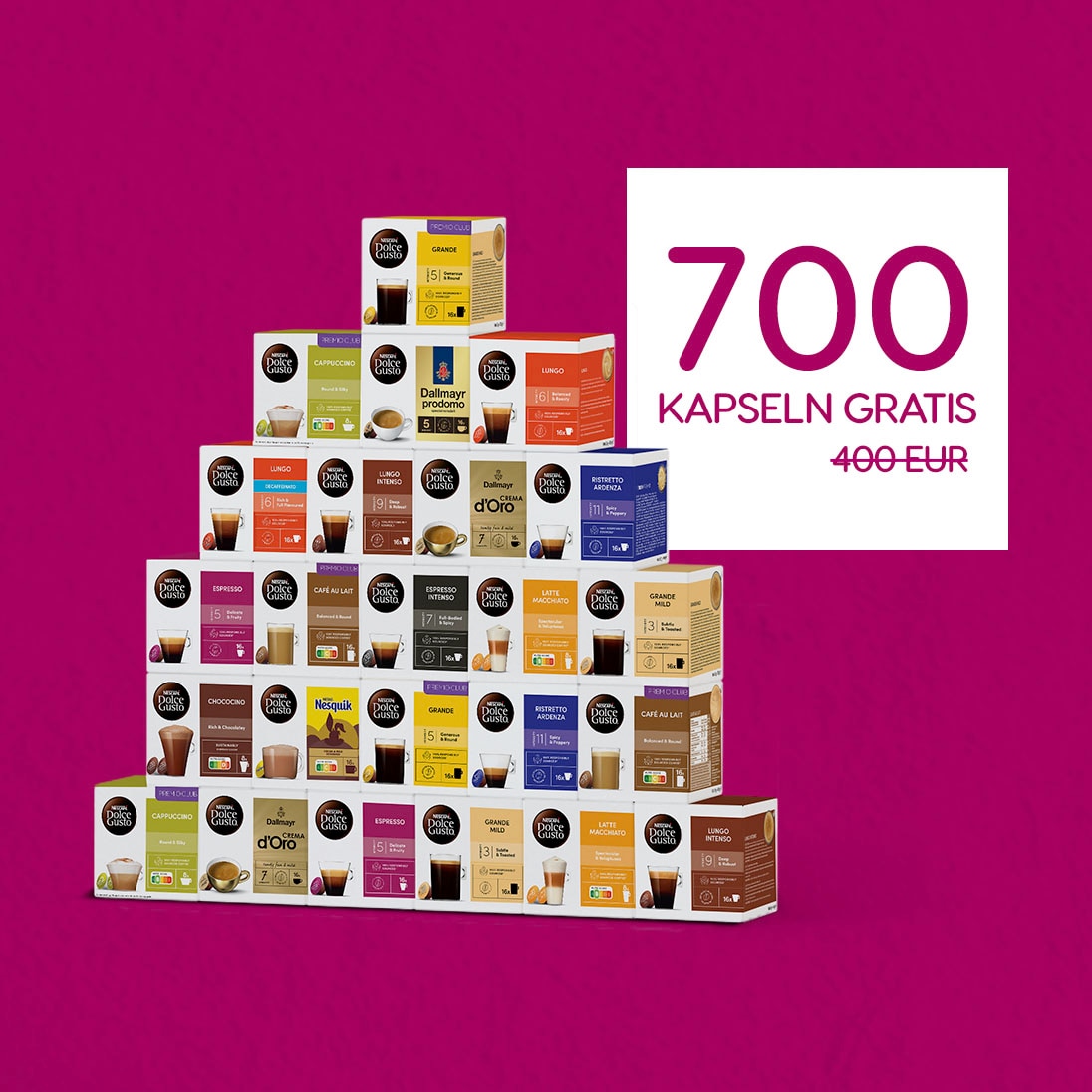 Nescafe Dolce Gusto aktion